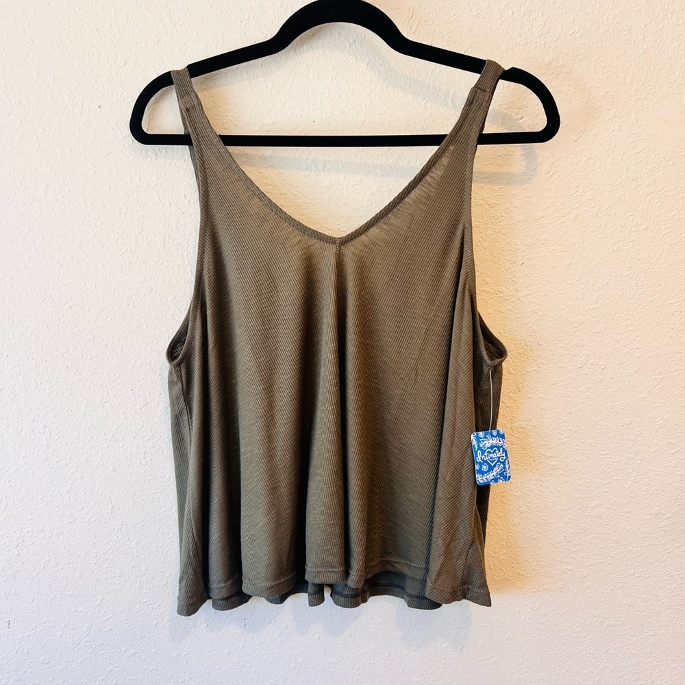 Sold Intimately Free People NWT Green Tank